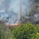 Nevşehir'de yerleşim yerinde korkutan yangın!