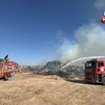 Nevşehir’de büyük yangın: Tonlarca saman kül oldu