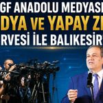 TGF Anadolu Medyası Uluslararası Medya Zirvesi ile Balıkesir’de