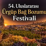 Ürgüp Bağ Bozumu Festivali’nin programı belli oldu