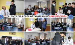 Altınyıldız Koleji Ortaokulunda sınav koçluğu