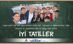 Belediye Başkanı Savran’dan yarıyıl mesajı