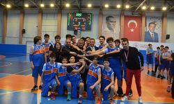 Okul sporları basketbol genç erkekler müsabakaları sona erdi