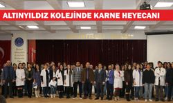 Altınyıldız Koleji’nde karne heyecanı