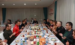 Nevşehir protokolü jandarma personeliyle iftar yaptı