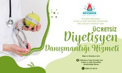 Nevşehir Belediyesi Aile Danışma Merkezi’nde ücretsiz diyetisyen danışmanlığı hizmeti