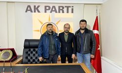 Mustafa Çiçekli, AK Parti Derinkuyu teşkilatını ve Başkan Aksoy’u ziyaret etti