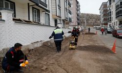 Belediye ekipleri yollarda bakım ve onarım çalışmalarını sürdürüyor