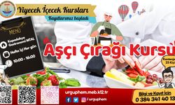 Aşçı Çırağı Kursu için kayıtlar sürüyor 