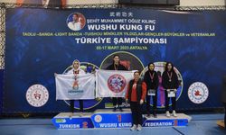 Sporcular Wushu kung-fu Türkiye Şampiyonası’ndan 18 madalya ile döndü
