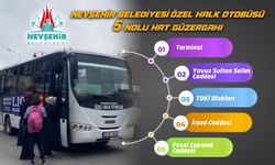 5 nolu hattın güzergahında değişiklik