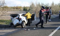 Nevşehir'de trafik kazasında 4 kişi yaralandı