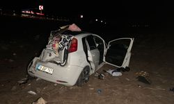 Nevşehir'de devrilen otomobildeki yaşlı kadın öldü