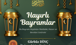 Başkan Dinç'ten Ramazan Bayramı mesajı