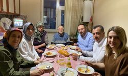 Başkan Kemikkıran şehit ailesiyle iftar yaptı