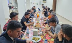 Kaymakam Adıbelli iftarda öğrencilerle bir araya geldi