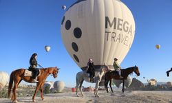 Mart ayında 18 binden fazla turist Kapadokya’yı kuşbakışı izledi