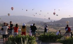 Kapadokya bayramda doldu taştı