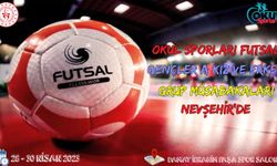 Okul Sporları Futsal Gençler A Grup Müsabakaları Nevşehir’de yapılacak