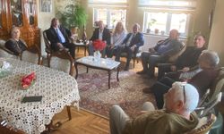 TGF heyetinden Derya Akbıyık’a taziye ziyareti