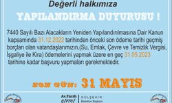 Gülşehir Belediyesinden yapılandırma fırsatı