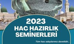 Hac hazırlık seminerleri başlıyor