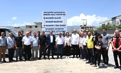 Nevşehir’den Hatay’a 8 bin metrekare sebze hali
