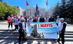 HAK-İŞ Konfederasyonu üyeleri 1 Mayıs İşçi Bayramı’nı kutladı