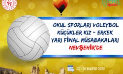 Voleybol Küçükler Kız - Erkek yarı final müsabakaları başlıyor