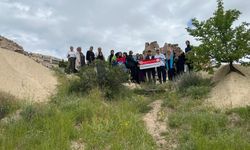 Nevşehir Müftülüğünden depremzede gençlere vadi yürüyüşü