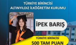 Altınyıldız Koleji öğrencisi LGS'de Türkiye birincisi oldu