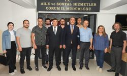 Açar’dan, Çorum Aile ve Sosyal Hizmetler İl Müdürlüğüne ziyaret