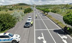 Drone ile trafik denetlemeleri devam ediyor