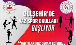 Gülşehir, Yaz Spor Okulları ile renklenecek