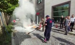 Ürgüp Devlet Hastanesinde yangın tatbikatı yapıldı 