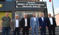 NEVESOB Başkanı Pınarbaşı misafirlerini ağırladı