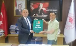 Aksaray İl Tarım ve Orman Müdürü Bülent Saklav'a Yeşil Bayrak Ödülü verildi