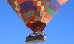 Rüzgar, sıcak hava balon turunu engelledi