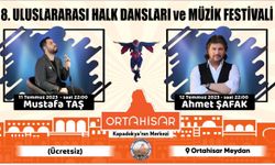 Ortahisar 8. Uluslararası Halk Dansları ve Müzik Festivali başlıyor