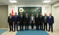 Nevşehir heyetinden Bakan Özhaseki’ye hayırlı olsun ziyareti