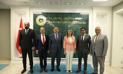 MHP’li başkanlardan Bakan Özhaseki’ye ziyaret