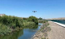 Güşehir’de sivrisineklere drone ile havadan çözüm