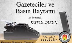 Başkan Parmaksız’dan Basın Bayramı mesajı