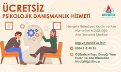 Nevşehir Belediyesi Aile Danışma Merkezi’nde ücretsiz psikolojik danışmanlık hizmeti