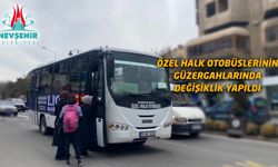 Özel halk otobüsü güzergâhlarında geçici değişiklik