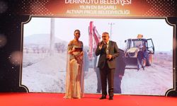 Derinkuyu Belediyesine Yılın En Başarılı Altyapı Proje Belediyeciliği Ödülü