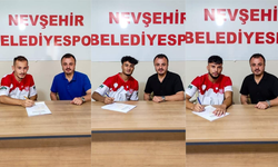 Nevşehir Belediyespor’dan 3 transfer birden