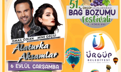 Ürgüp Uluslararası Bağ Bozumu Festivali başlıyor