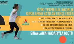 Nevşehir Belediyesi ile sınavlara hazırlanan gençlerden büyük başarı