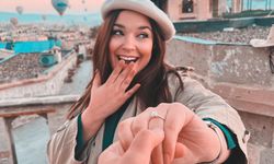 Sevilen sanatçı Tuğçe Kandemir Kapadokya'da evlilik teklifi aldı